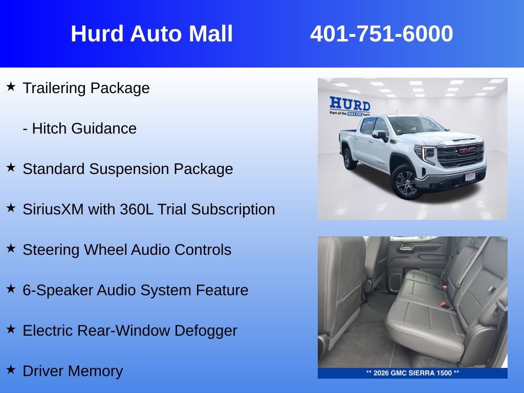 Certified 2026 GMC Sierra 1500 SLT AWD/4WD image 29