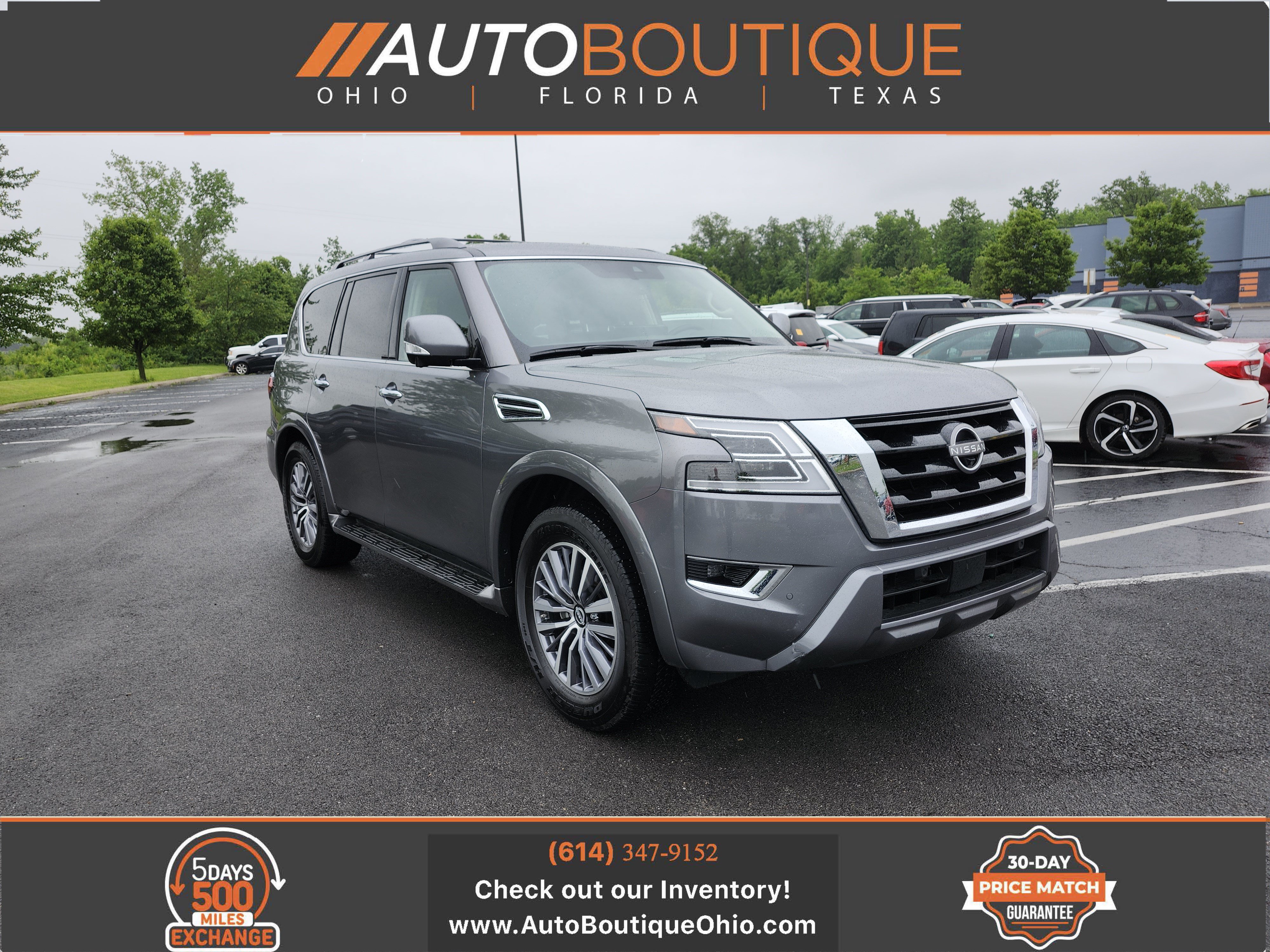 Used 2023 Nissan Armada SL w/ Captain's Chairs Package AWD/4WD image 1