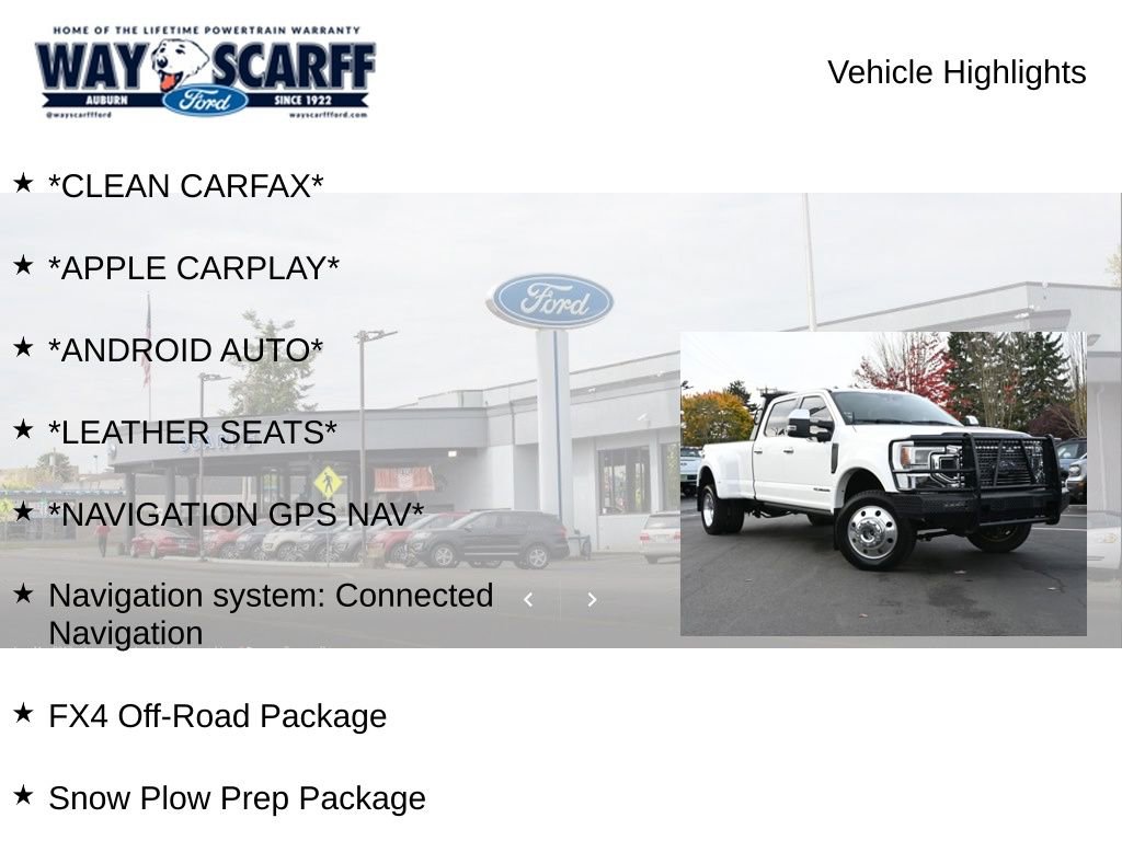Used 2022 Ford F450 Platinum w/ FX4 Off-Road Package image 9