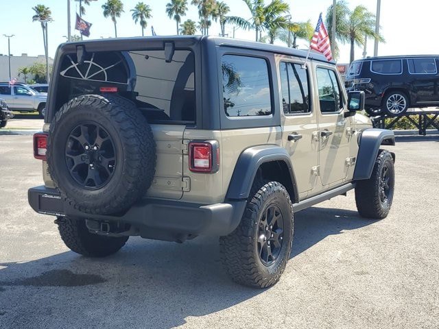 Certified 2022 Jeep Wrangler Unlimited Sport AWD/4WD image 7