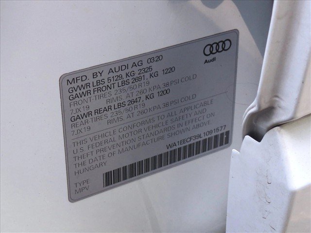 Used 2020 Audi Q3 2.0T Premium Plus w/ Premium Plus Package AWD/4WD image 29