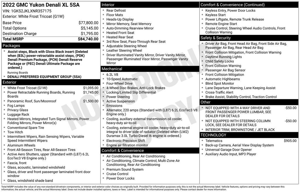 Used 2022 GMC Yukon XL Denali image 4