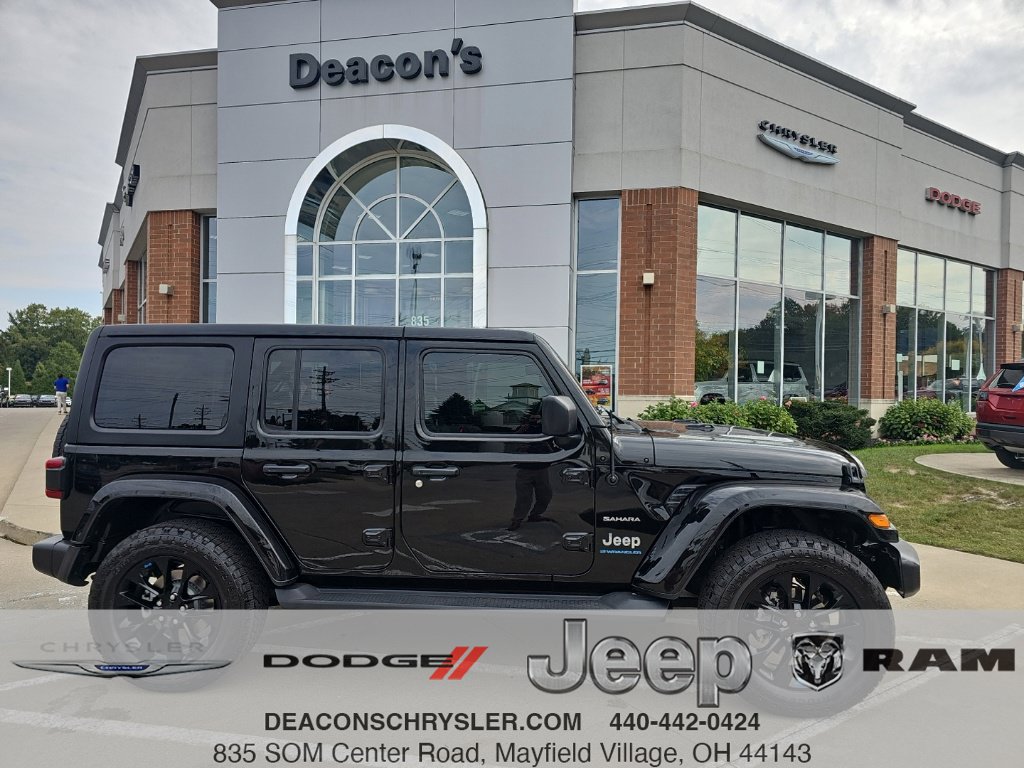 Certified 2023 Jeep Wrangler Unlimited Sahara w/ Cold Weather Group AWD/4WD image 1