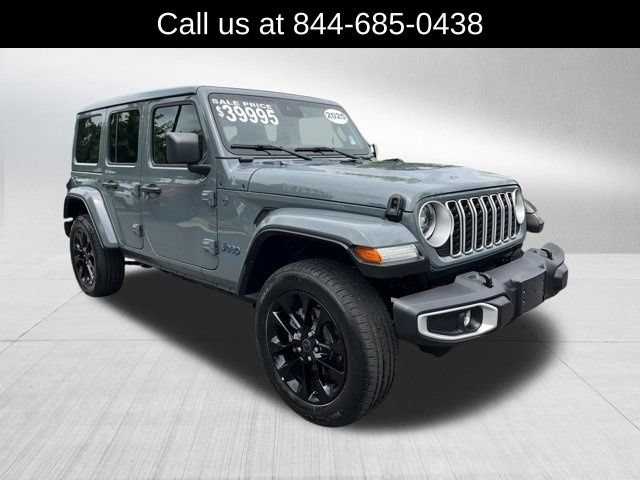 Certified 2025 Jeep Wrangler Unlimited Sahara w/ Safety Group AWD/4WD image 3