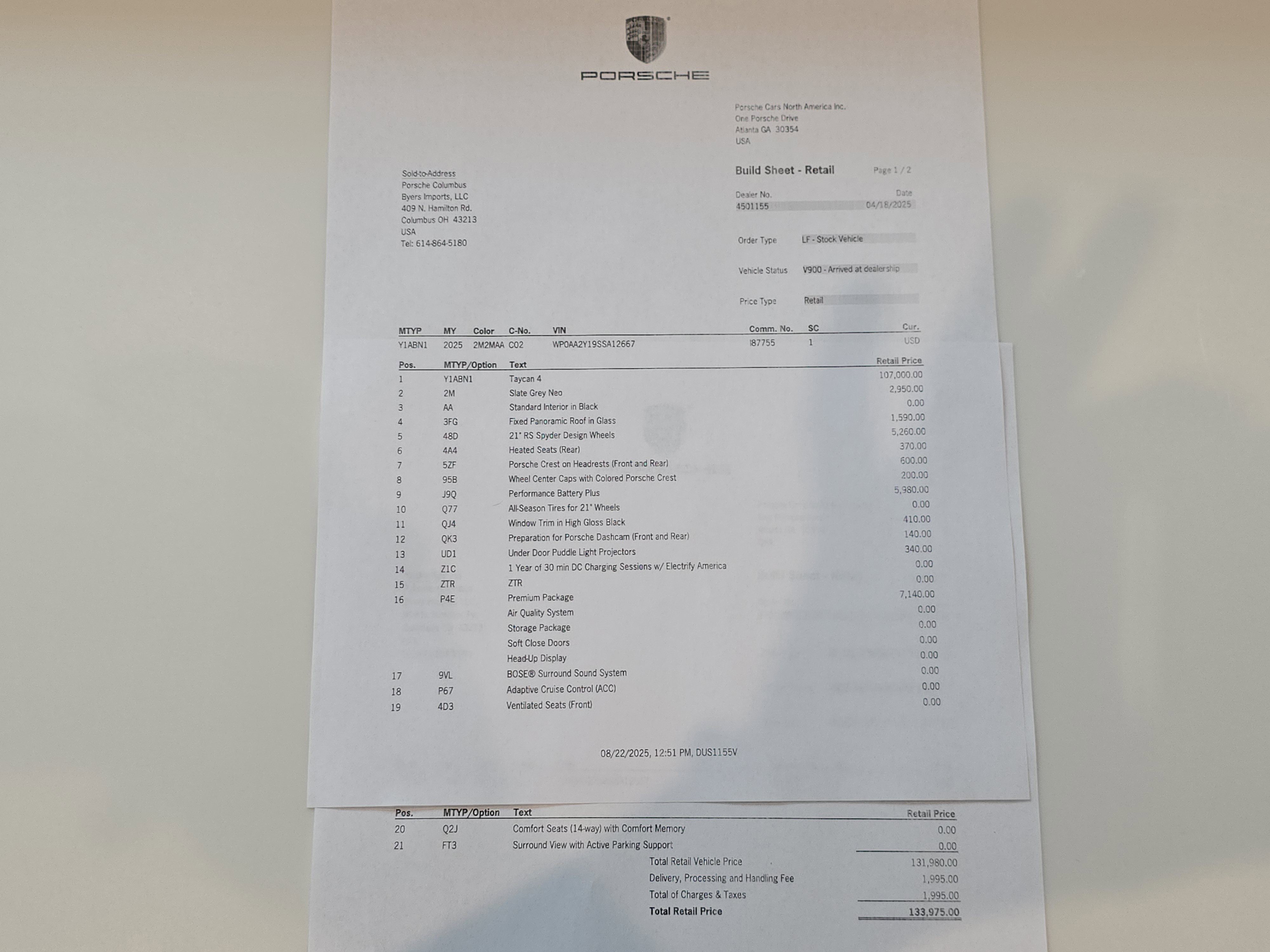 New 2025 Porsche Taycan image 29