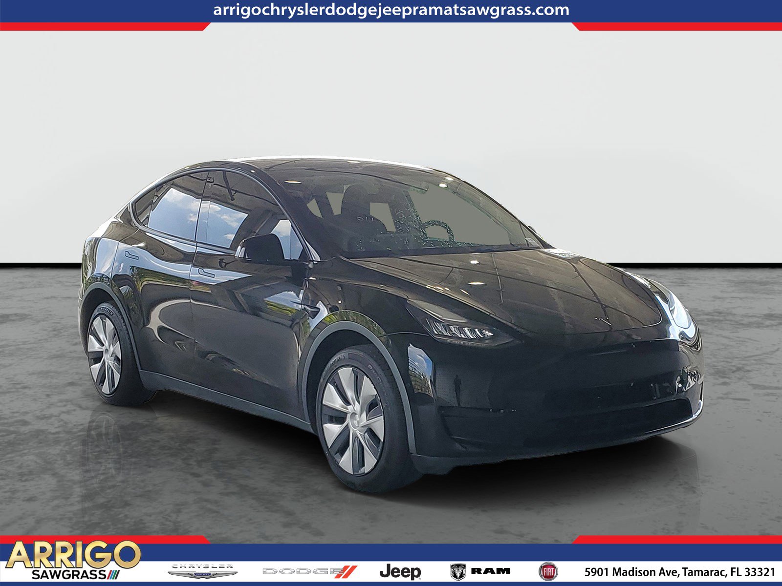 Used 2020 Tesla Model Y Long Range AWD/4WD image 1
