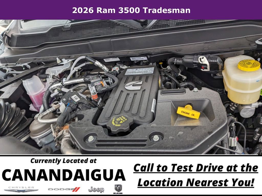 New 2026 RAM 3500 Tradesman w/ Chrome Appearance Group A AWD/4WD image 13