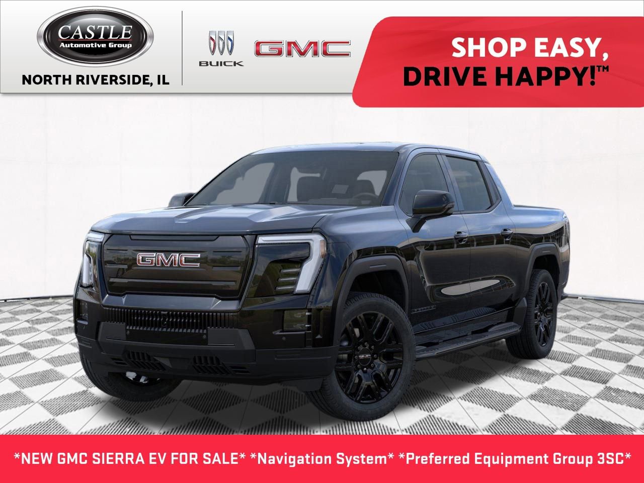 New 2026 GMC Sierra EV Elevation w/ LPO, Elevation Dark Package