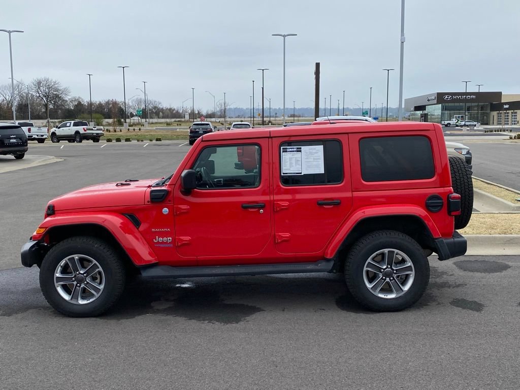 Used 2021 Jeep Wrangler Unlimited Sahara w/ Cold Weather Group AWD/4WD image 4