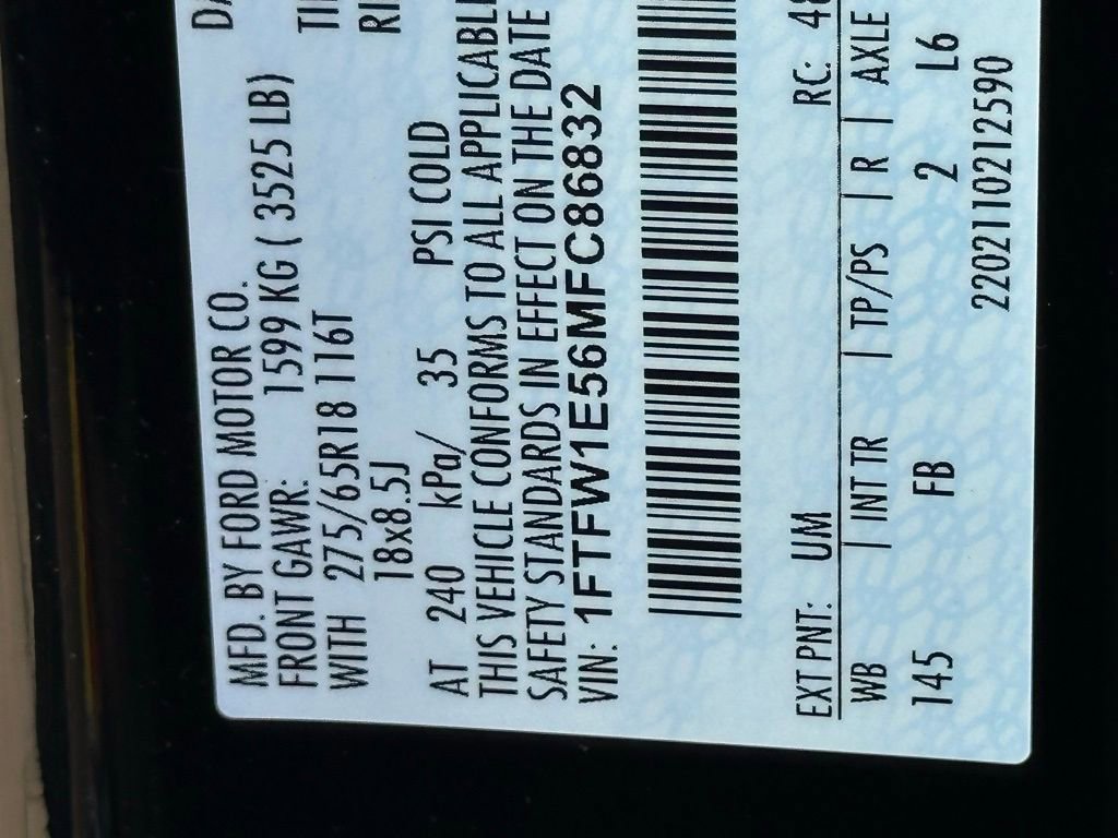 Used 2021 Ford F150 XLT w/ Equipment Group 302A High image 47