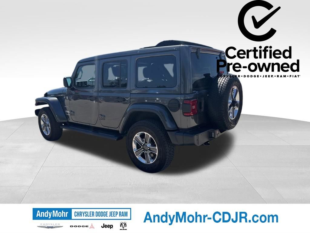 Used 2022 Jeep Wrangler Unlimited Sahara w/ LED Lighting Group AWD/4WD image 5