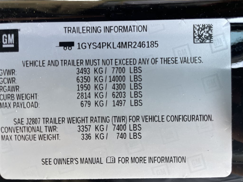 Used 2021 Cadillac Escalade ESV Sport w/ Driver Assist Tech Package AWD/4WD image 53