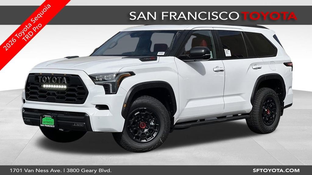 New 2026 Toyota Sequoia TRD Pro