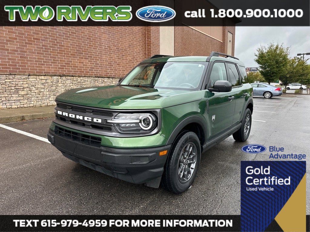 Certified 2023 Ford Bronco Sport Big Bend
