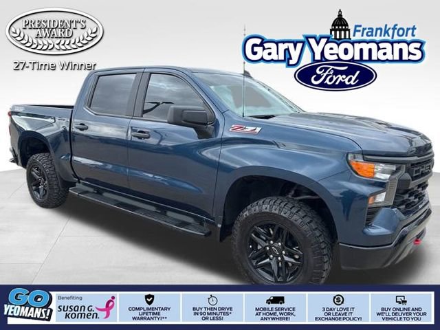 Used 2022 Chevrolet Silverado 1500 Custom Trail Boss w/ LPO, Dark Essentials Package