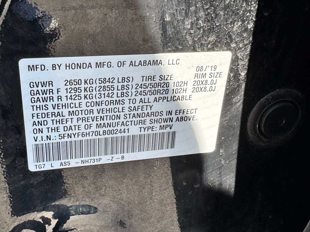 Used 2020 Honda Pilot Black Edition image 41
