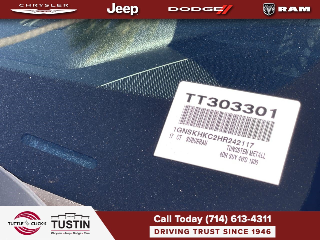 Used 2017 Chevrolet Suburban LT w/ LT Signature Package AWD/4WD image 39