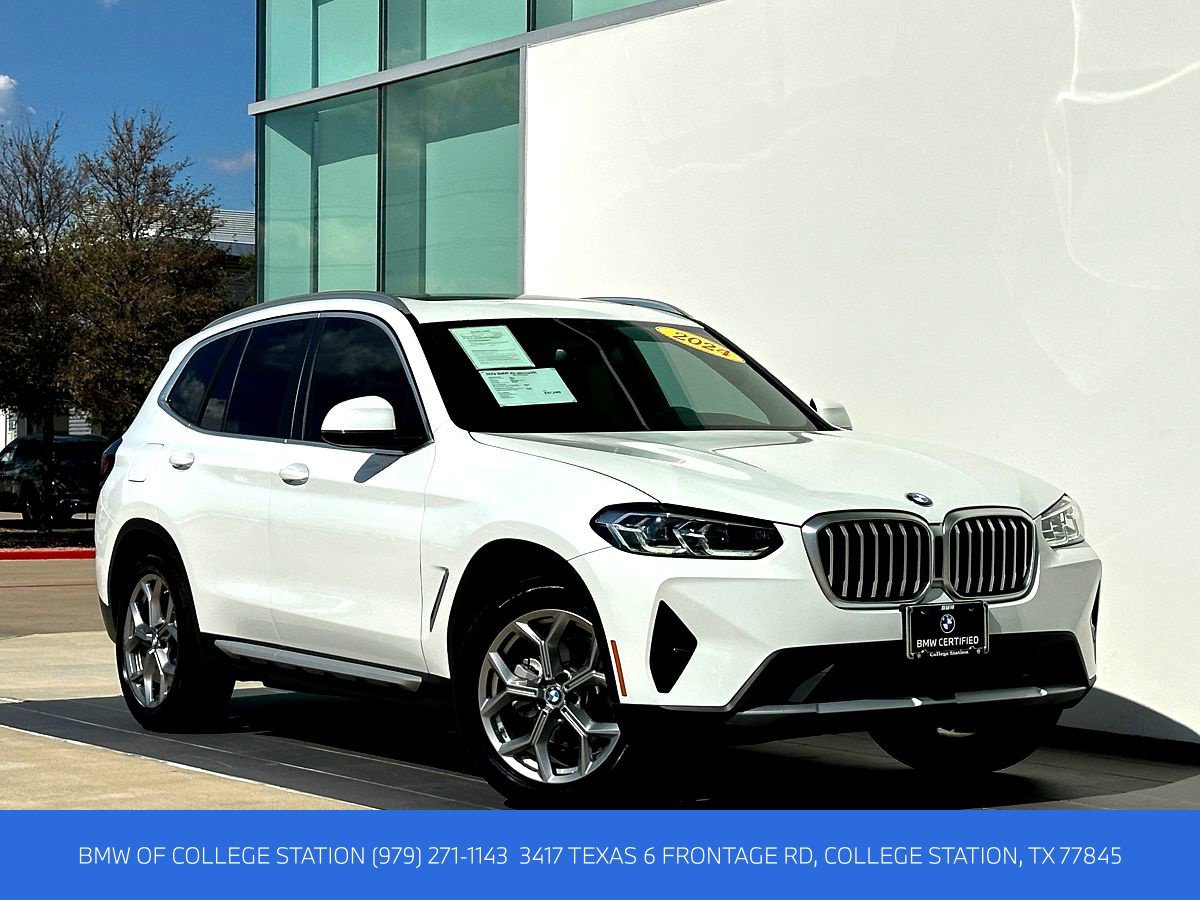 Certified 2024 BMW X3 sDrive30i w/ Convenience Package