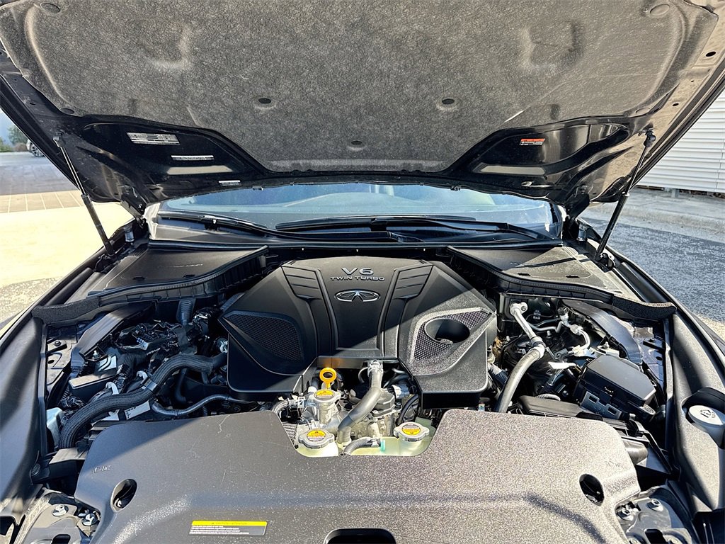 Used 2023 INFINITI Q50 Red Sport 400 w/ Black Opal Edition image 32