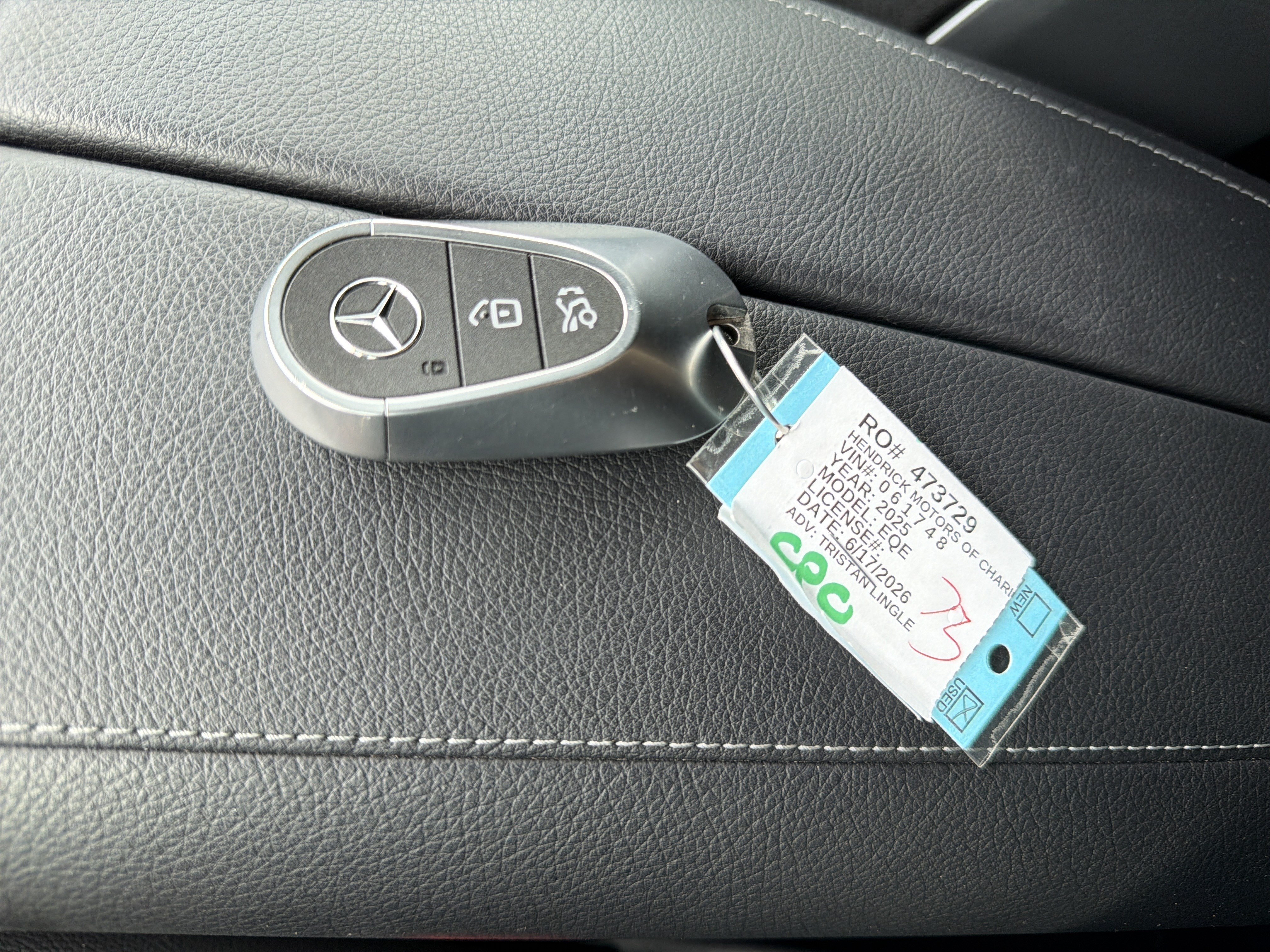 Certified 2025 Mercedes-Benz EQE 350+ SUV w/ AMG Line Exterior Package image 38