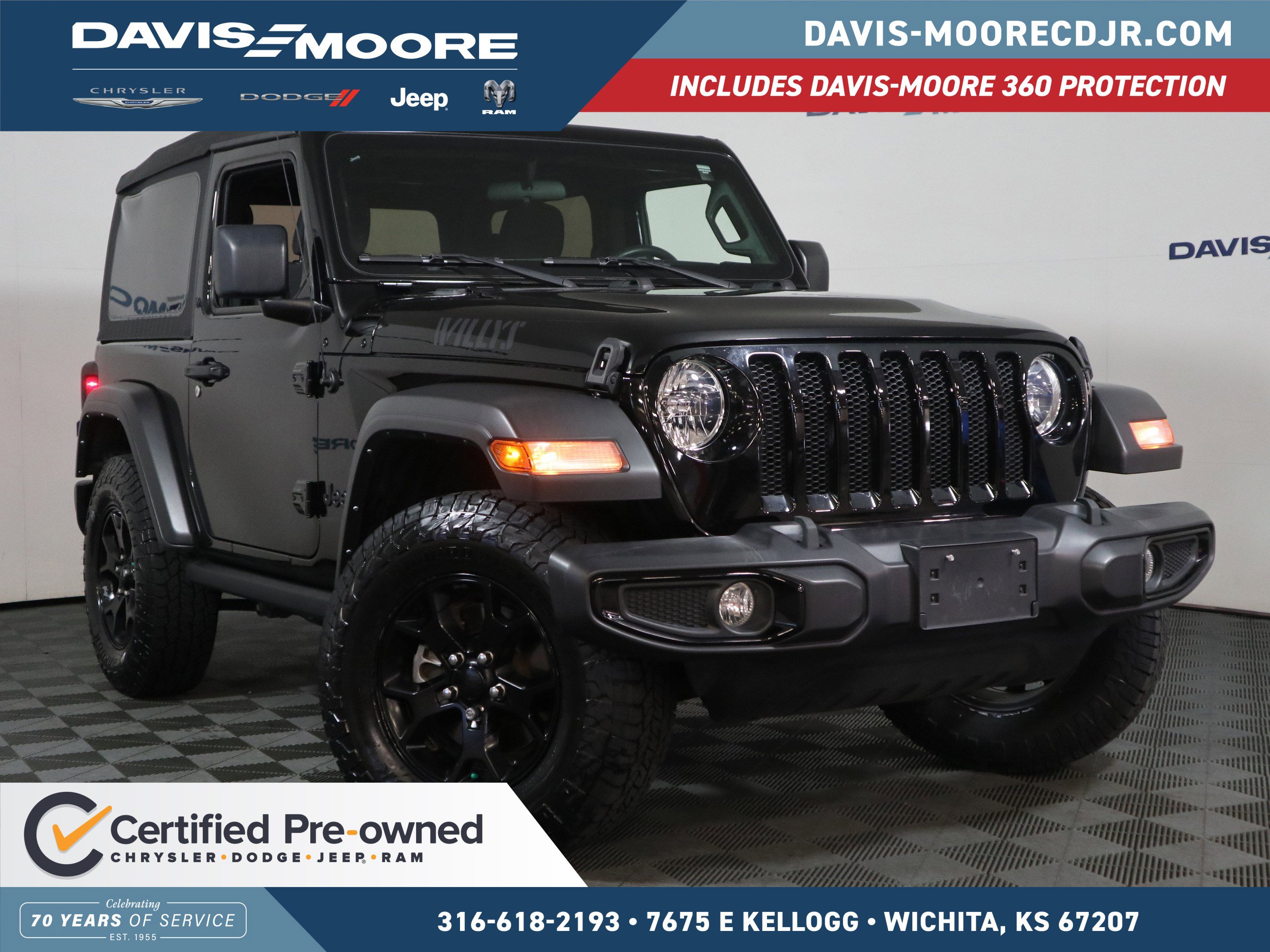 Used 2021 Jeep Wrangler Sport image 1