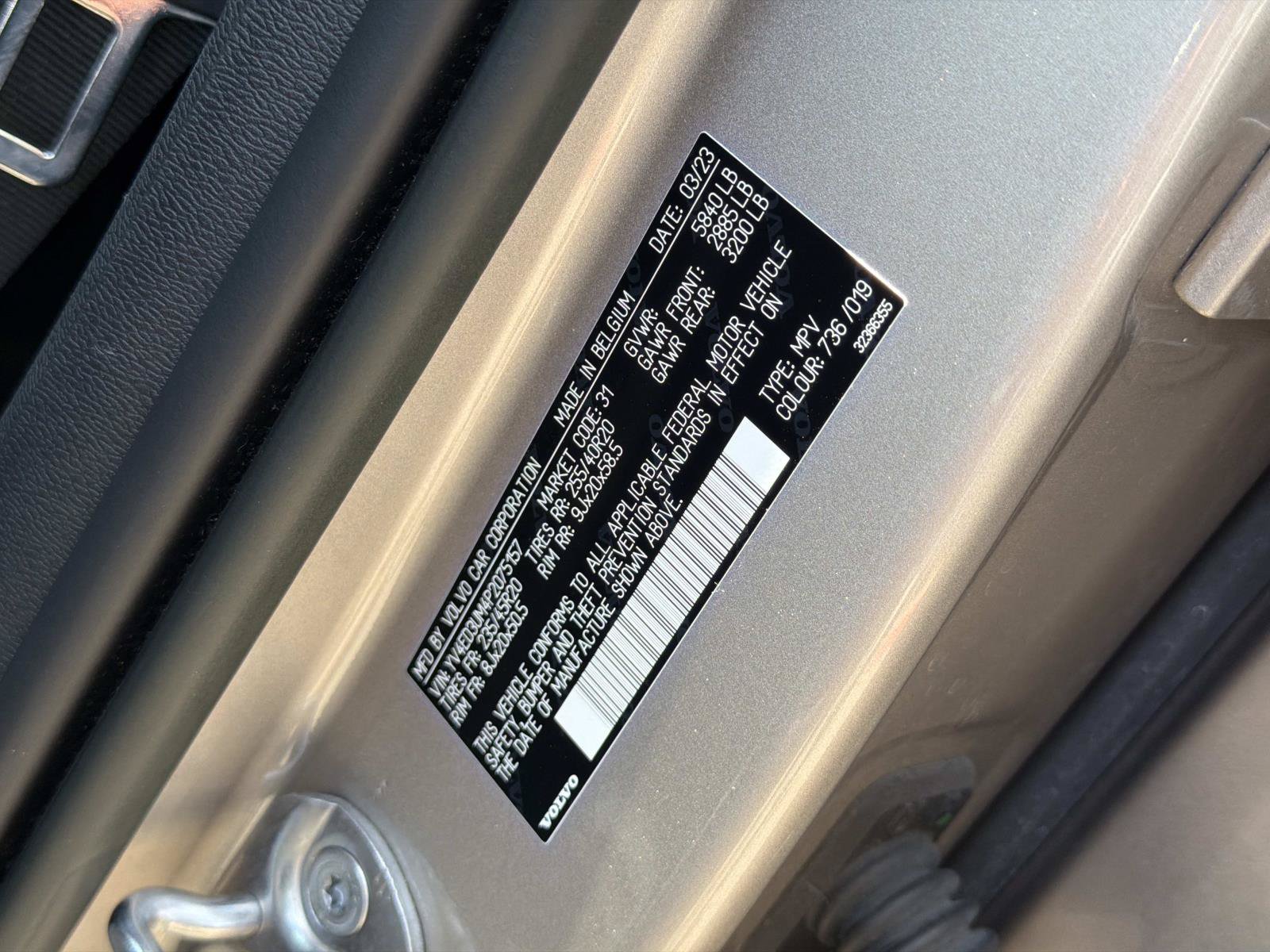 Certified 2023 Volvo XC40 Recharge Ultimate w/ Protection Package Premier AWD/4WD image 29