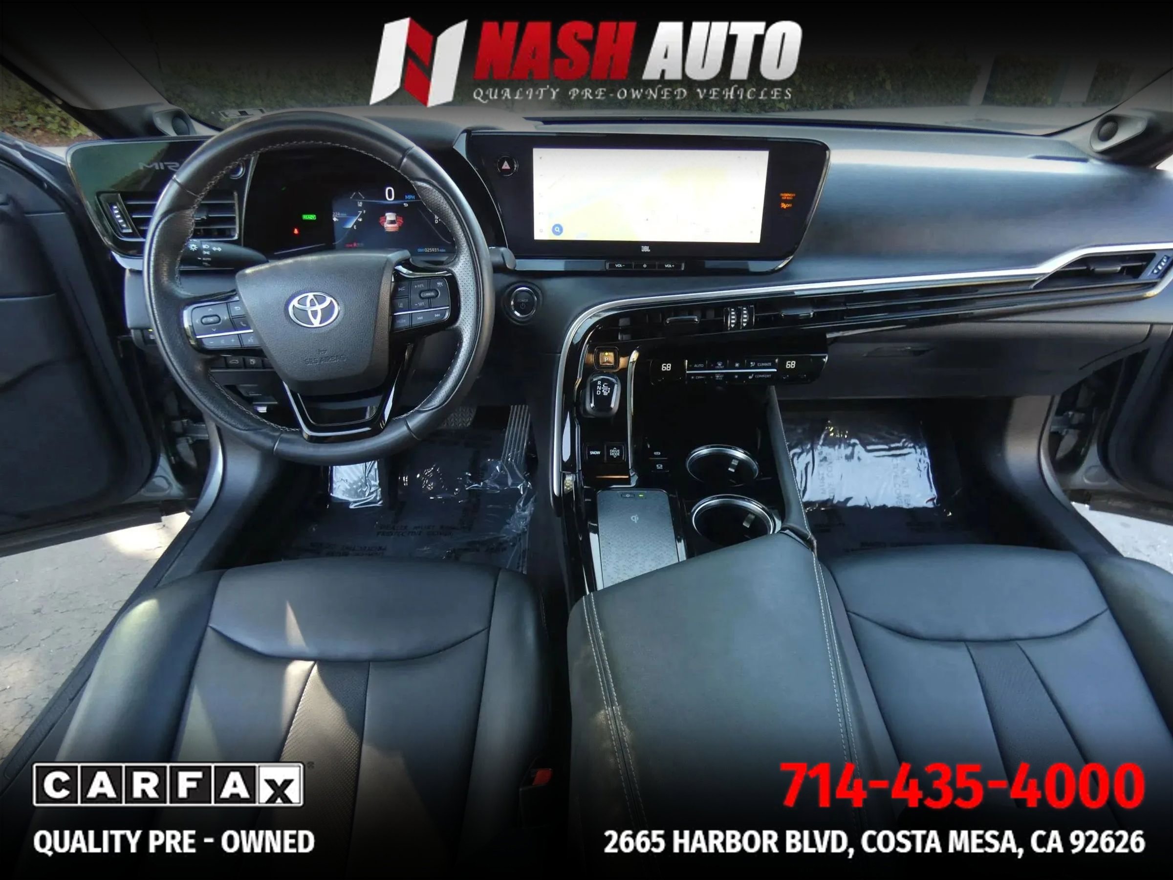 Used 2023 Toyota Mirai w/ Advanced Technology Package RWD image 23