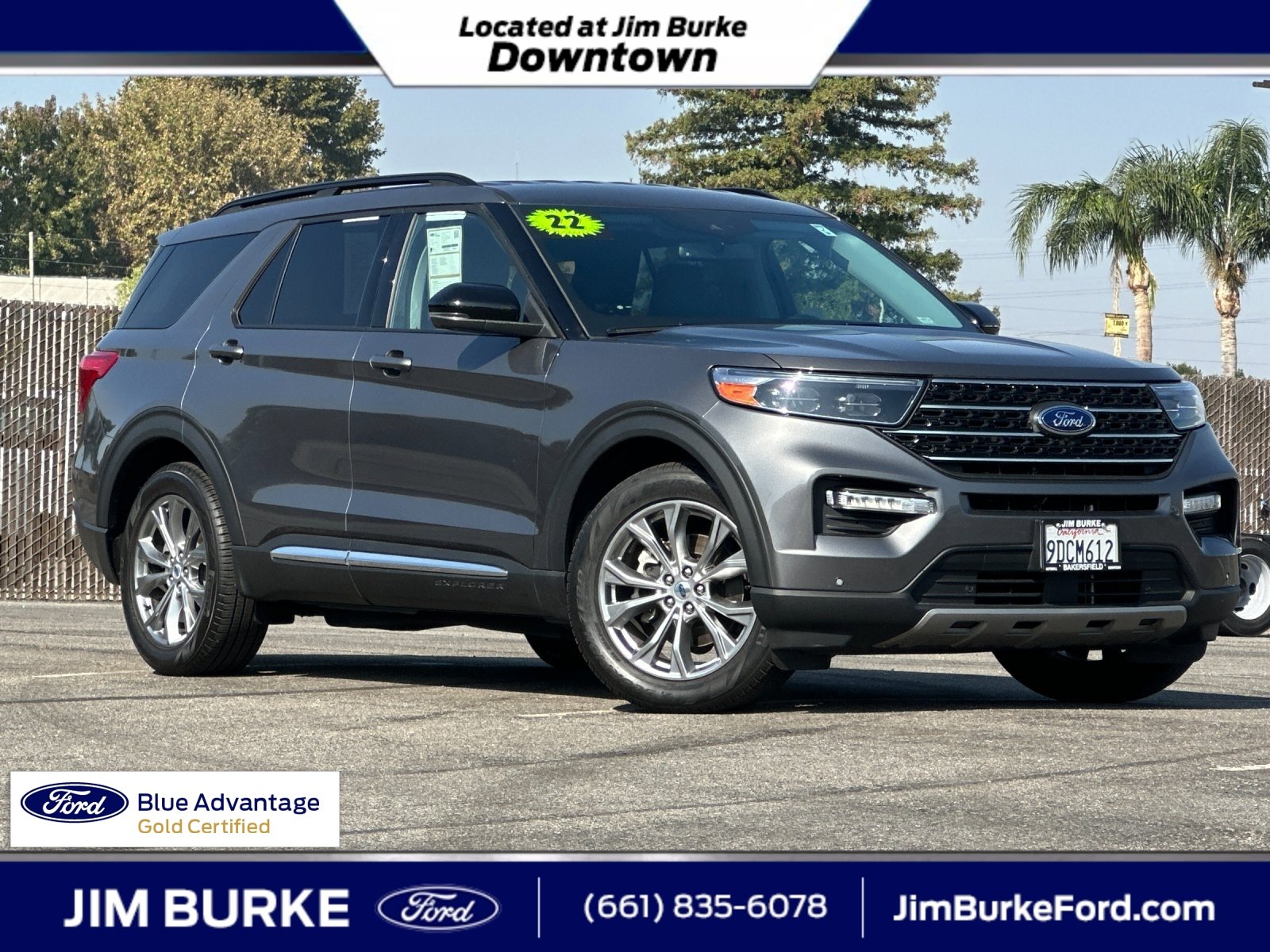 Certified 2022 Ford Explorer XLT w/ Equipment Group 202A