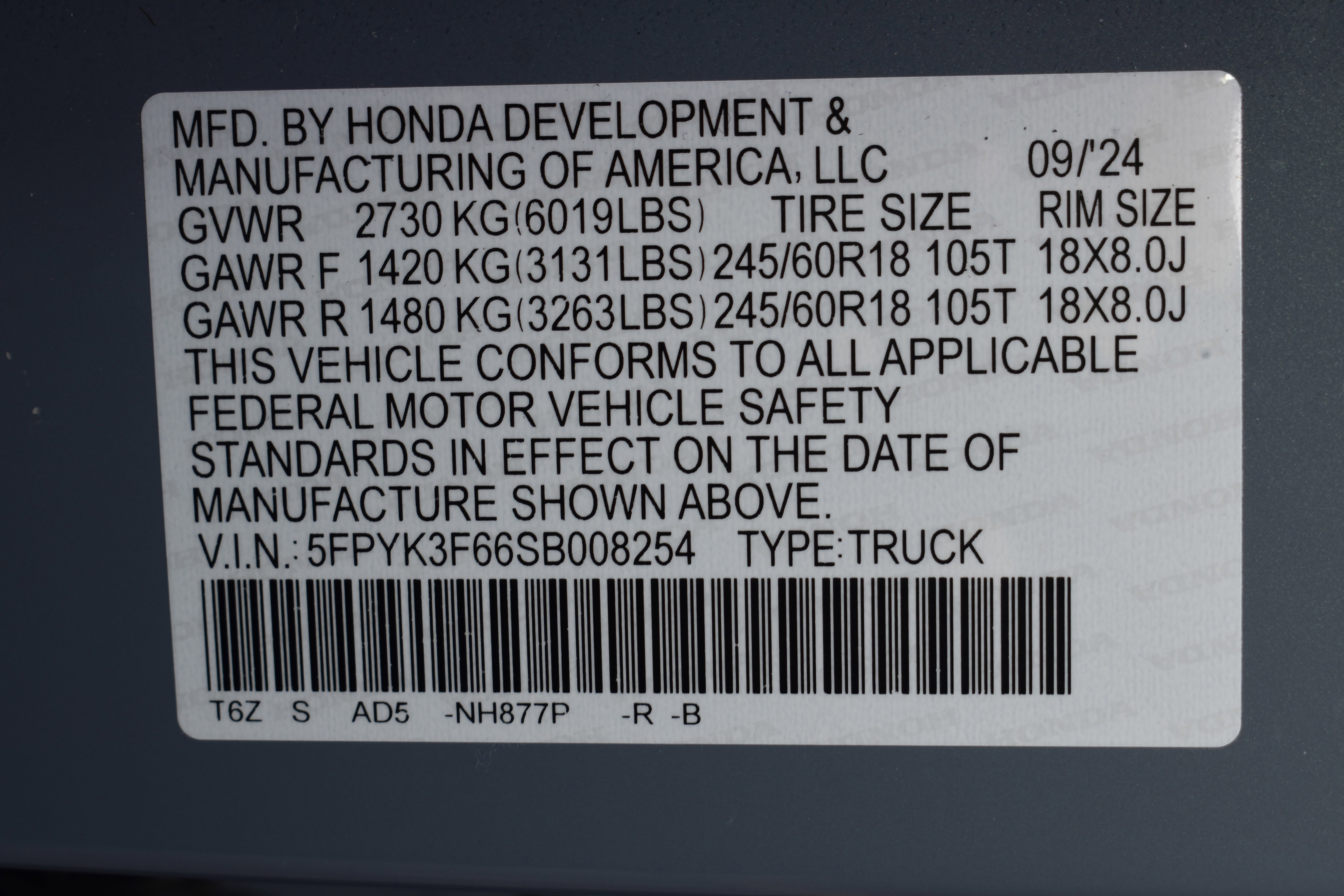 Used 2025 Honda Ridgeline TrailSport image 42