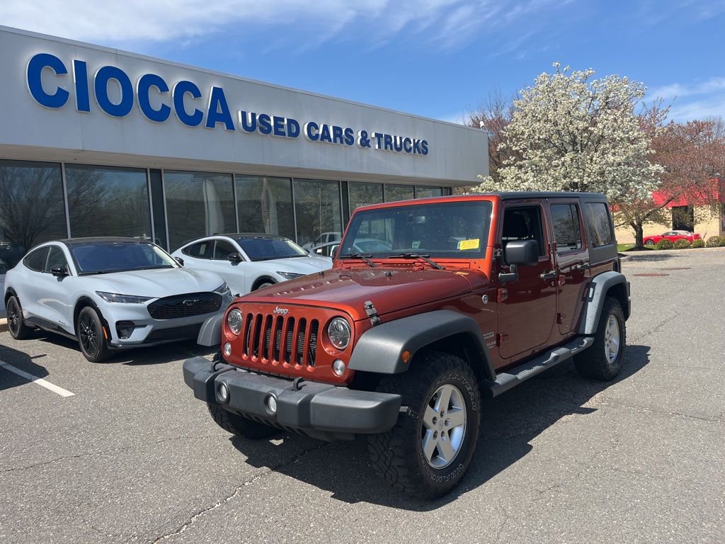 Used 2014 Jeep Wrangler Unlimited Sport w/ Quick Order Package 24S AWD/4WD image 1