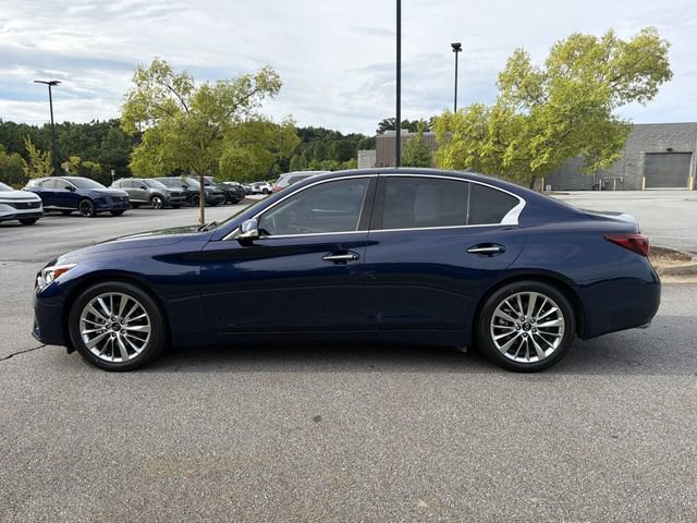 Used 2023 INFINITI Q50 Luxe w/ Cargo Package RWD image 7