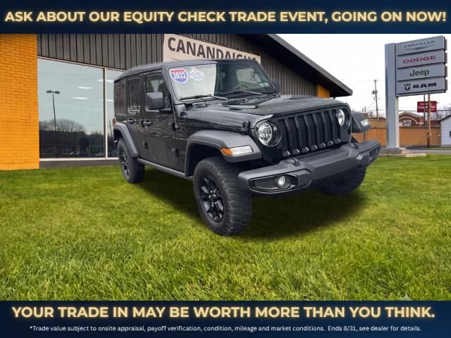 Used 2022 Jeep Wrangler Unlimited Sport AWD/4WD image 2