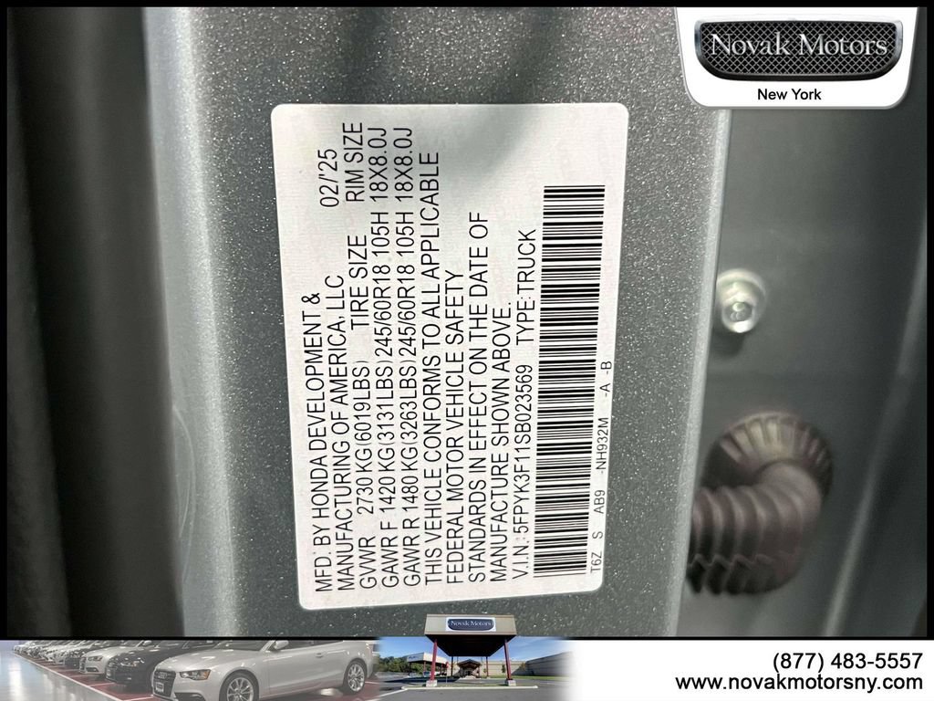 Used 2025 Honda Ridgeline Sport image 20