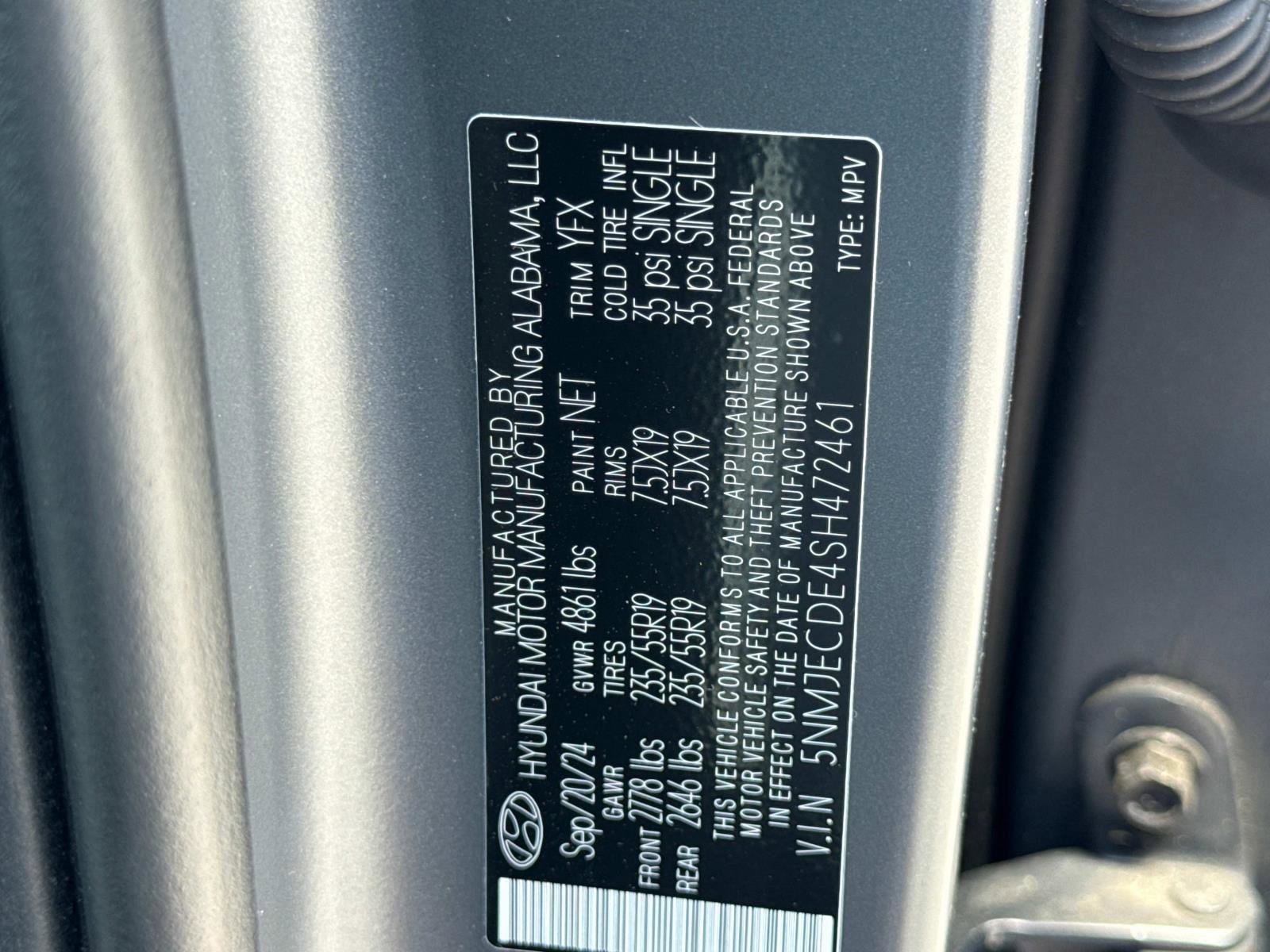 New 2025 Hyundai Tucson Limited image 20