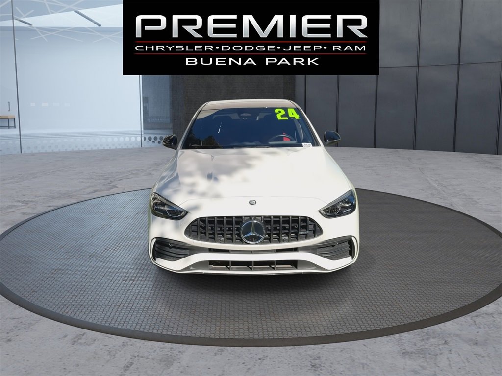 Used 2024 Mercedes-Benz C 43 AMG 4MATIC Sedan image 3
