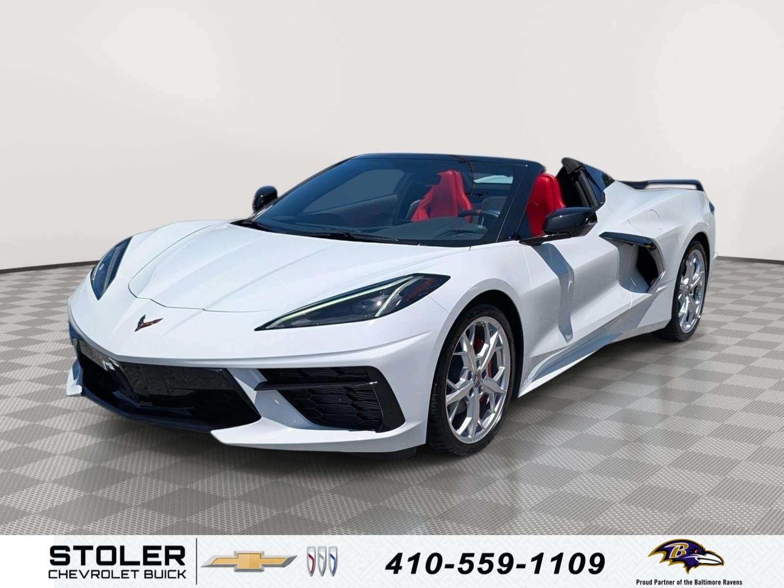 Used 2022 Chevrolet Corvette Stingray Convertible w/ 1LT RWD image 1