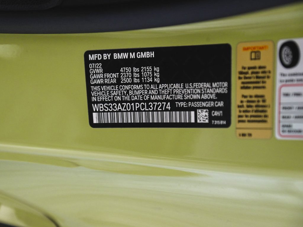 Used 2023 BMW M4 Competition RWD image 13