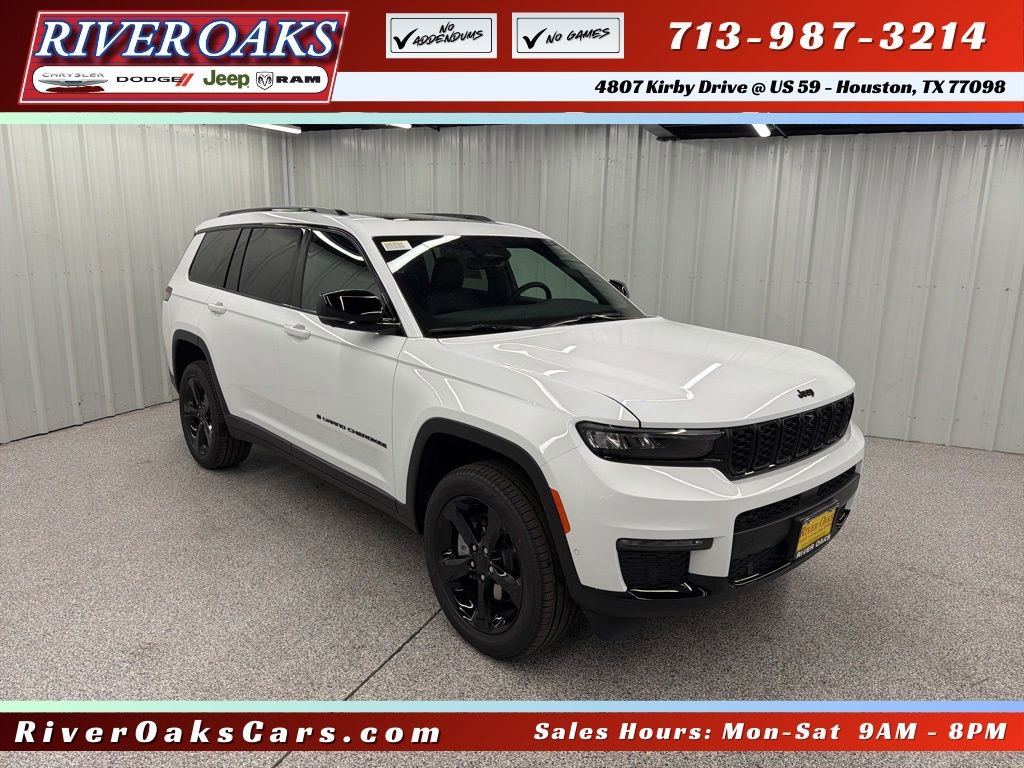 New 2025 Jeep Grand Cherokee L Limited w/ Luxury Tech Group II