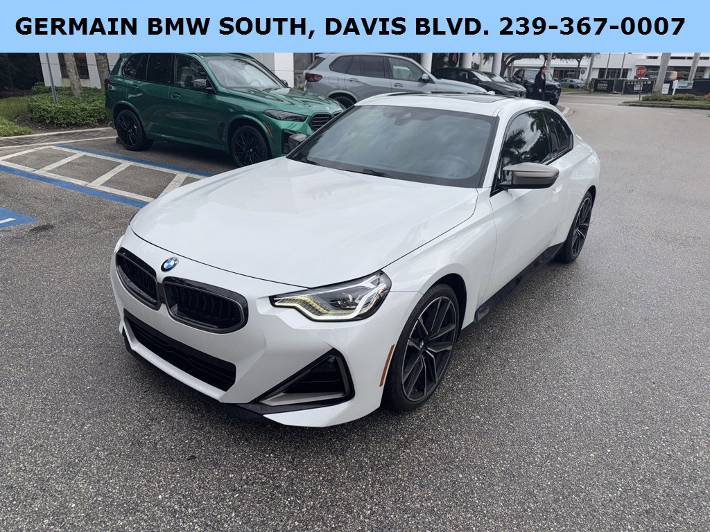 Certified 2022 BMW M240i xDrive Coupe w/ Premium Package image 1