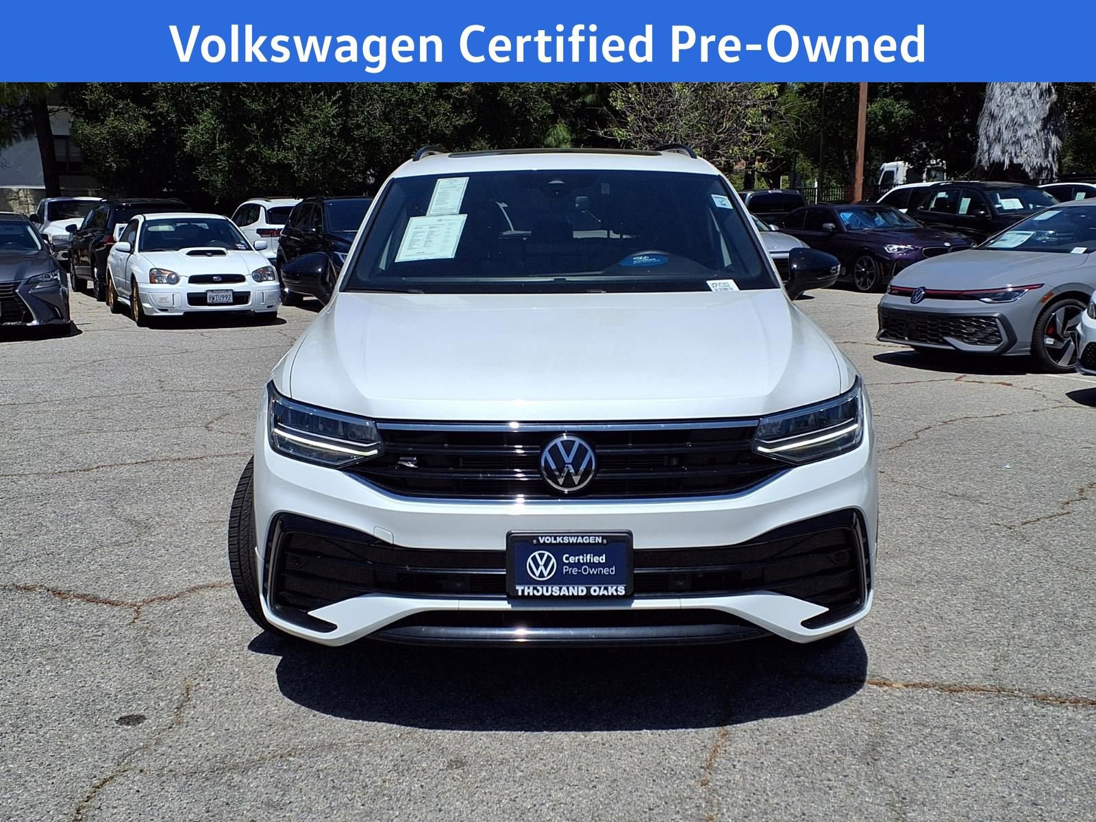 Certified 2023 Volkswagen Tiguan SE R-Line FWD image 2