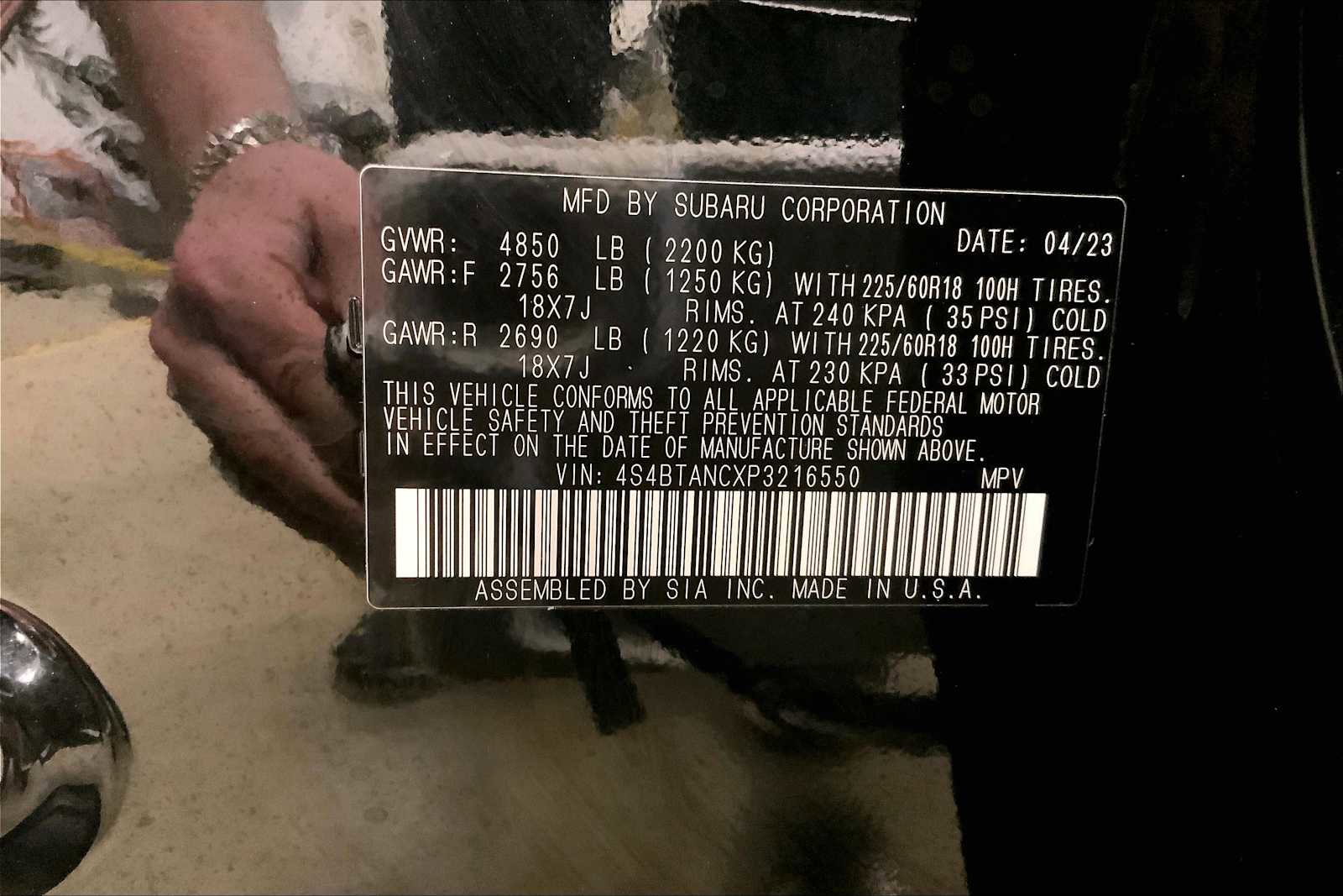 Used 2023 Subaru Outback Limited image 35