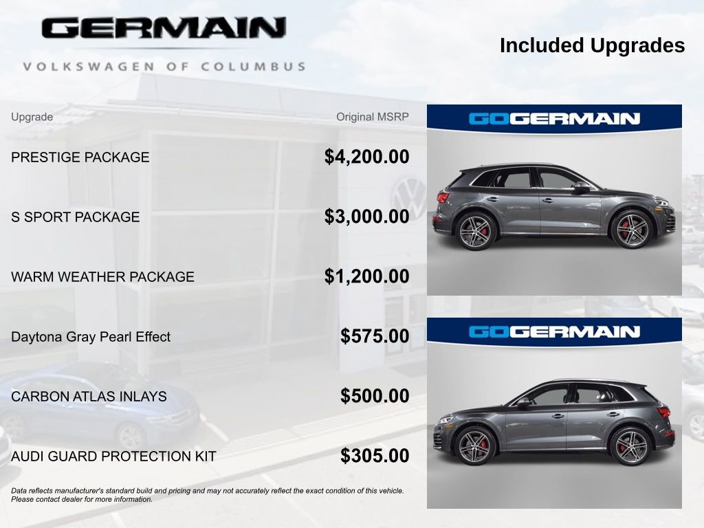 Used 2018 Audi SQ5 Prestige w/ Prestige Package image 10