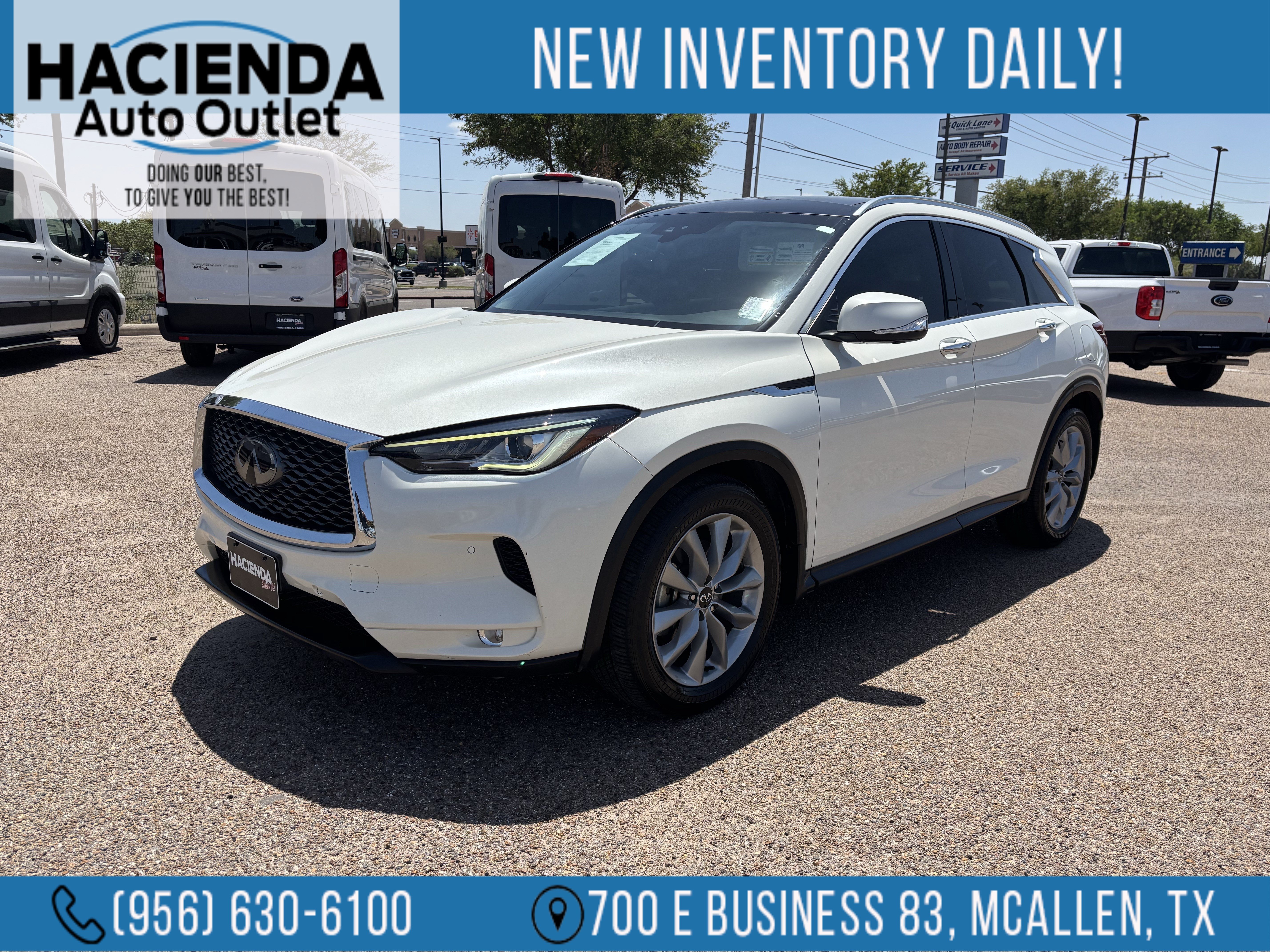Used 2022 INFINITI QX50 Essential FWD image 1