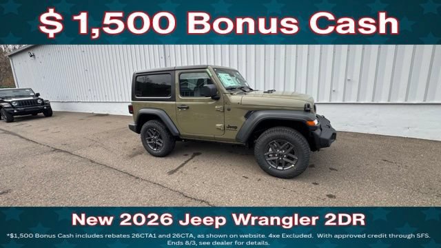 New 2026 Jeep Wrangler Sport AWD/4WD image 4