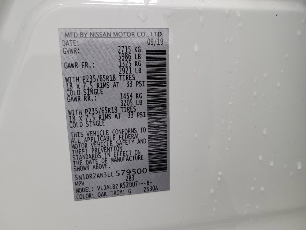 Used 2020 Nissan Pathfinder S FWD image 33