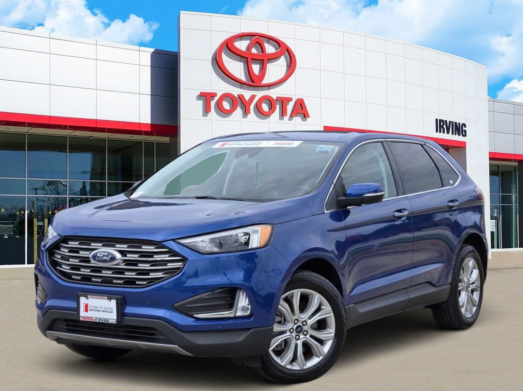 Used 2022 Ford Edge Titanium AWD/4WD video 1