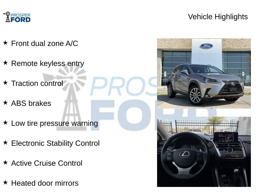 Used 2019 Lexus NX 300 AWD image 4