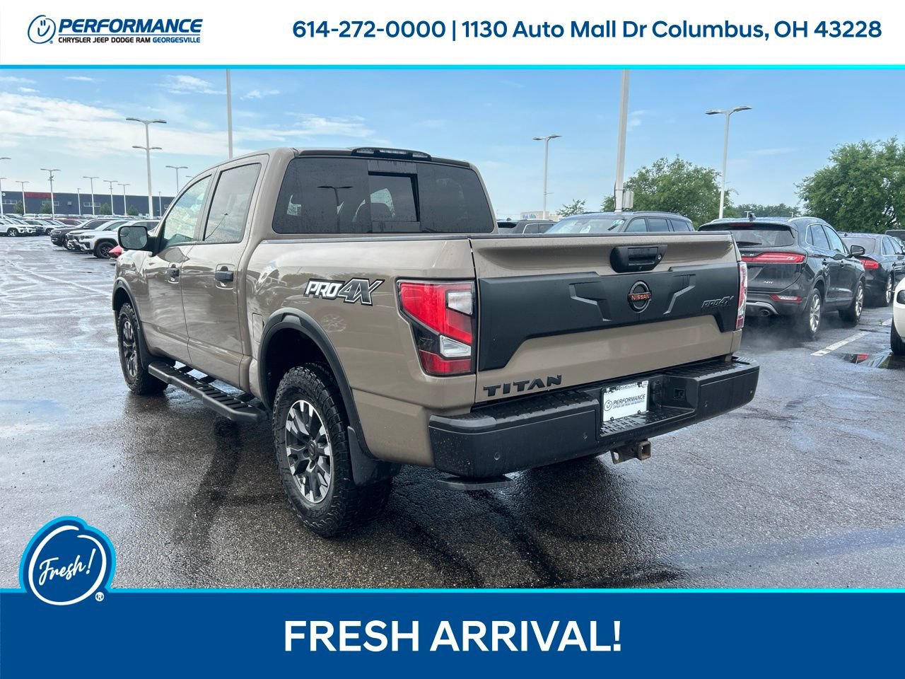 Used 2020 Nissan Titan PRO-4X w/ Pro-4x Utility Package AWD/4WD image 6