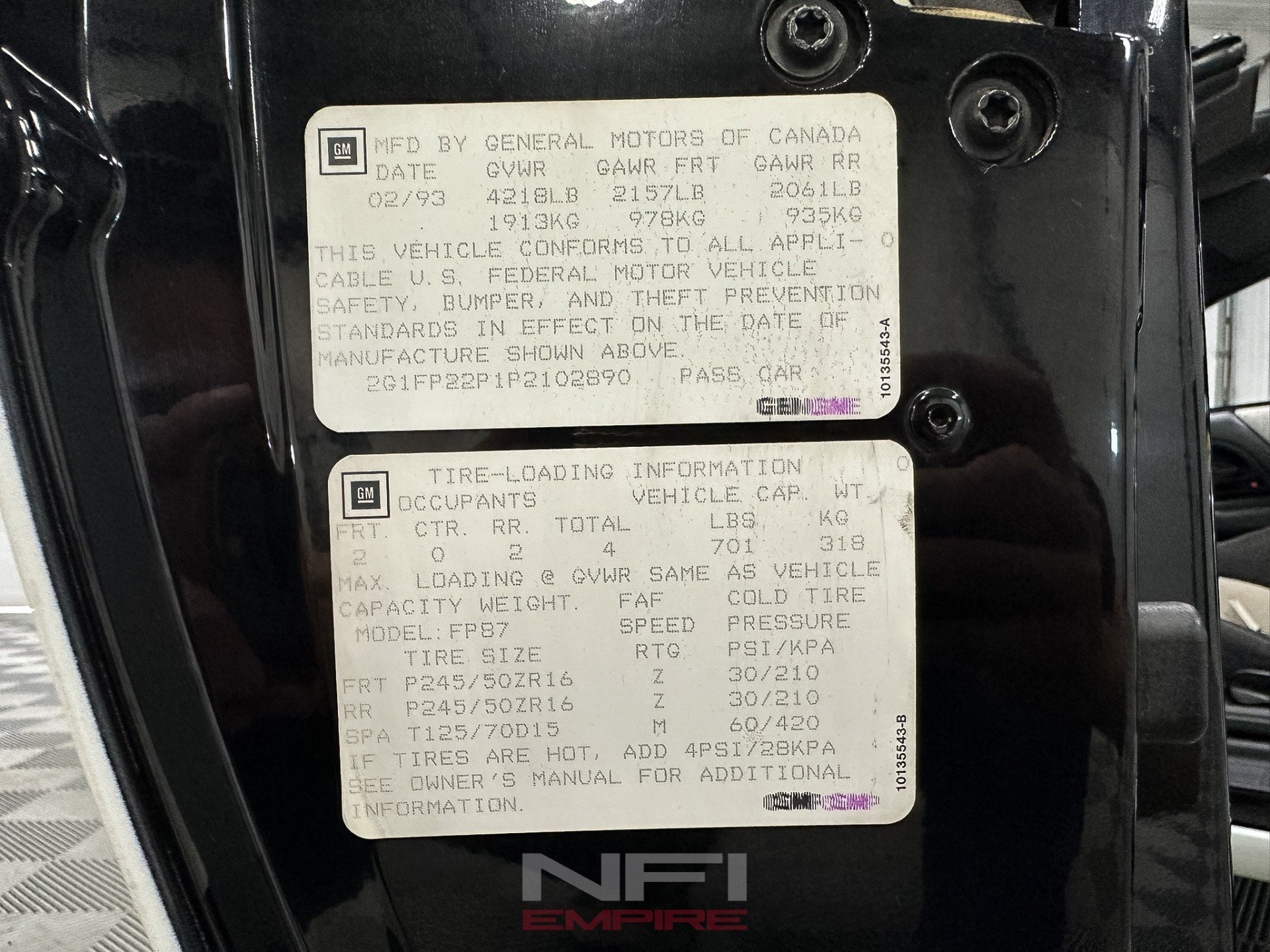 Used 1993 Chevrolet Camaro Z28 RWD image 50