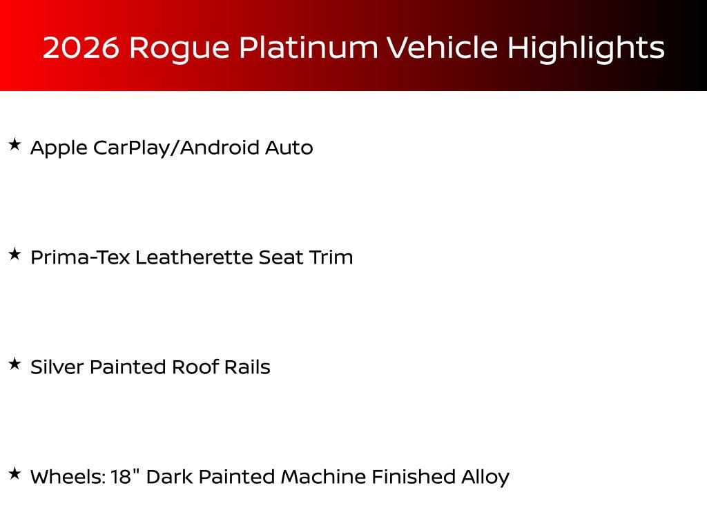 New 2026 Nissan Rogue SV image 8